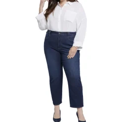 Plus Bailey Relaxed Denim Ankle Jeans