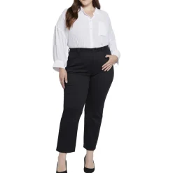 Plus Bailey Stretch Denim Straight Leg Jeans