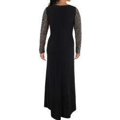 Plus Beaded Evening Dress