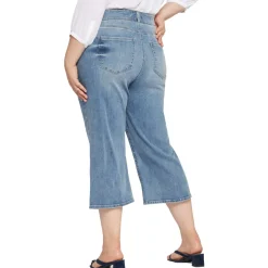 Plus Brigitte Stretch Denim Capri Jeans