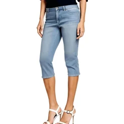 Plus Capr High Rise Capri Jeans