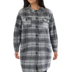 Plus Collar Walker Coat