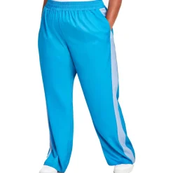 Plus Colorblock High Rise Wide Leg Pants