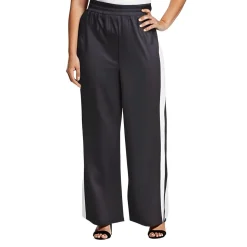 Plus Colorblock High Rise Wide Leg Pants