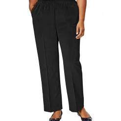 Plus Comfort Waist Corduroy Corduroy Pants