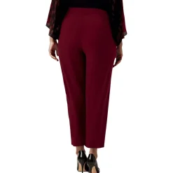 Plus Compression Fit Straight Leg Pants