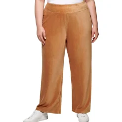 Plus Corduroy High Rise Wide Leg Pants