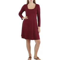 Plus Crewneck Knee Length T-Shirt Dress
