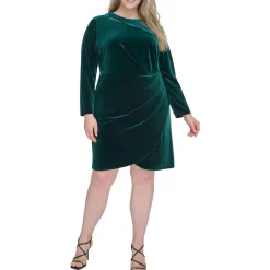 Plus Cut-Out Mini Dress