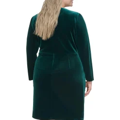 Plus Cut-Out Mini Dress