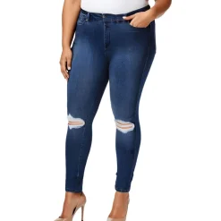 Plus Denim Hight Rise Skinny Jeans
