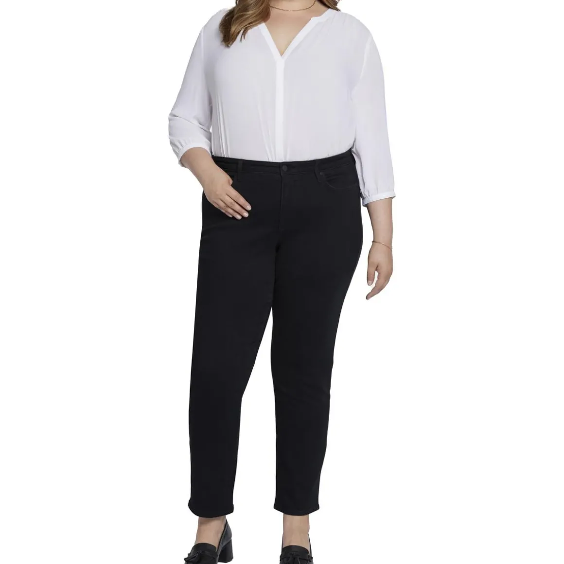 Plus Emma Relaxed Denim Slim Jeans