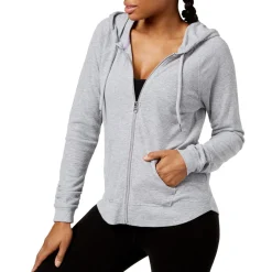 Plus Heathered Fitness Hoodie