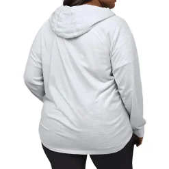 Plus Heathered Fitness Hoodie