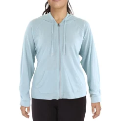 Plus Heathered Fitness Hoodie