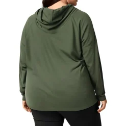 Plus Heathered Fitness Hoodie