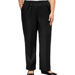 Plus High Rise Office Straight Leg Pants