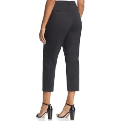 Plus High-Rise Cropped Ankle Pants