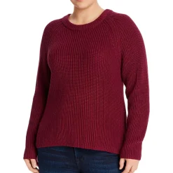 Plus Jane Cotton Shaker Knit Sweater