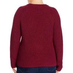 Plus Jane Cotton Shaker Knit Sweater