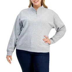 Plus Logo Long Sleeves Sweatshirt