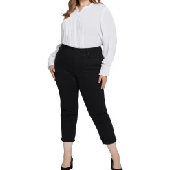 Plus Margot Girlfriend Tummy Slimming Denim Straight Leg Jeans