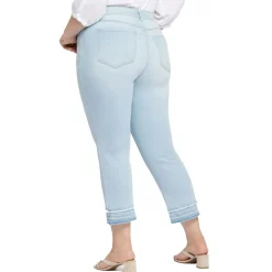 Plus Marilyn Denim Cotton Straight Leg Jeans