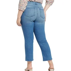 Plus Marilyn Pocket Cotton Ankle Jeans