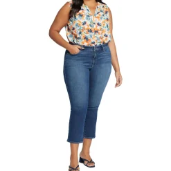 Plus Marilyn Stretch Denim Ankle Jeans