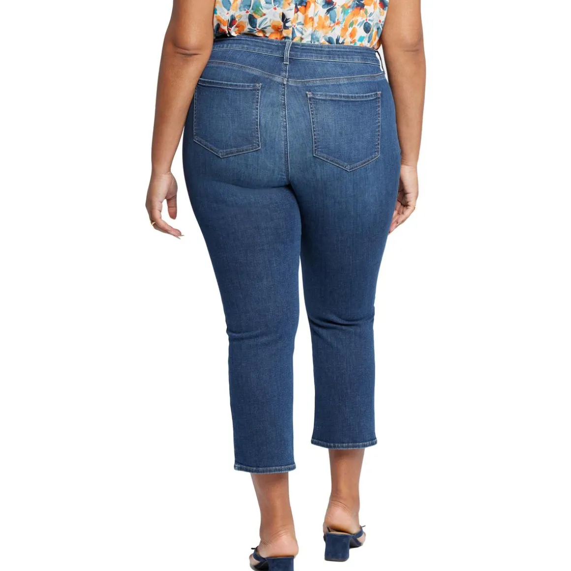 Plus Marilyn Stretch Denim Ankle Jeans