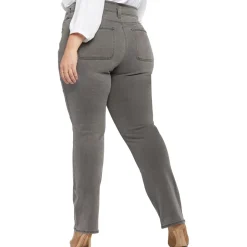 Plus Marilyn Stretch Denim Straight Leg Jeans