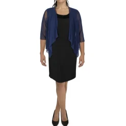 Plus Mesh Sheer Bolero