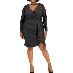 Plus Party Cocktail Sheath Dress