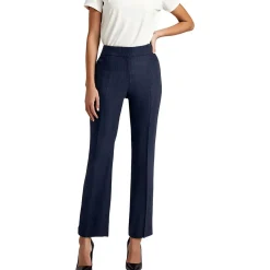 Plus Pocket Straight Leg Pants
