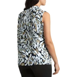 Plus Printed Blouse
