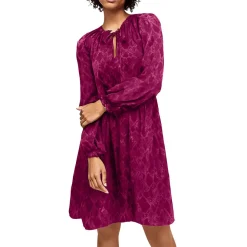 Plus Ruffled Fit & Flare Dress