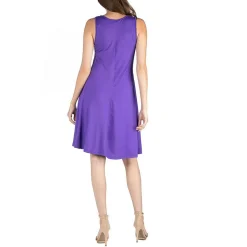 Plus Scoop Neck Knit Midi Dress