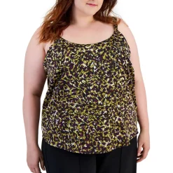 Plus Scoop Neck Tank Shell