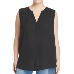 Plus Sleeveless Blouse