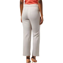 Plus Stretch Crepe Straight Leg Pants