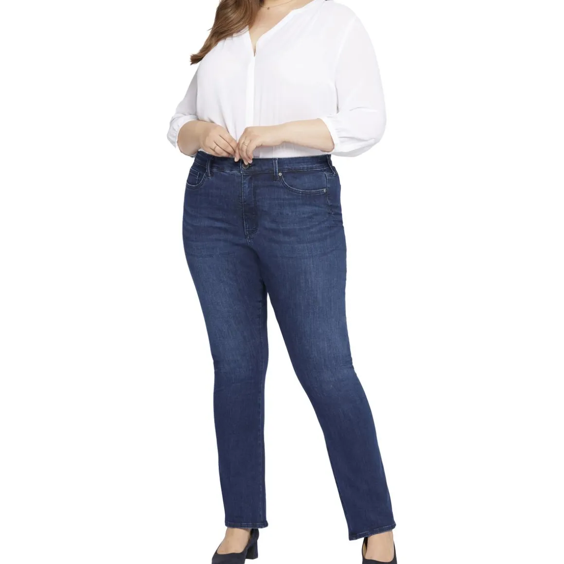 Plus Stretch Denim Bootcut Jeans