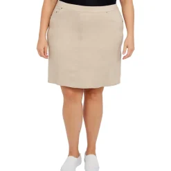 Plus Stretch Pull On Skort