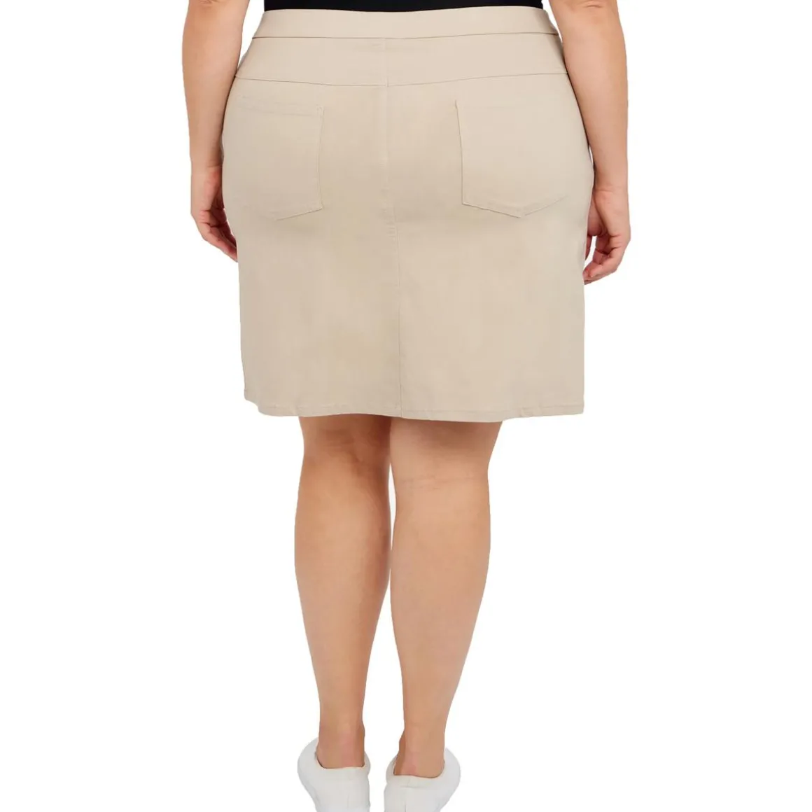 Plus Stretch Pull On Skort