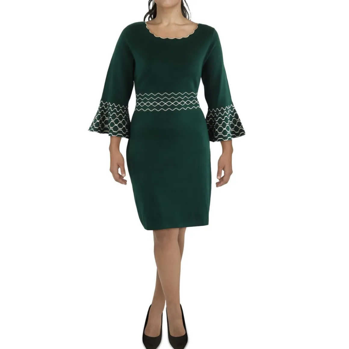 Plus Sweater Dress Knee Length Sweaterdress