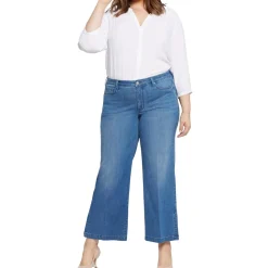 Plus Teresa Denim Cotton Ankle Jeans