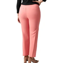 Plus Textured Crepe Straight Leg Pants