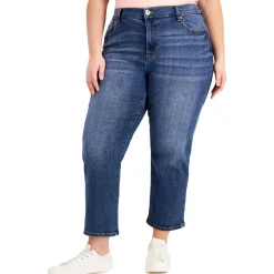 Plus The Retro Denim Relaxed Jeans