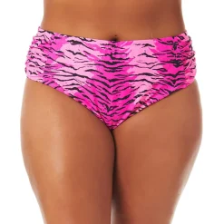 Plus Tiger High-Waist Swim Bottom Separates