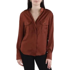 Pocket Button-Down Top