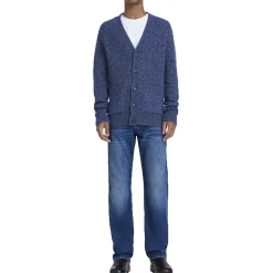 Pocket Alpaca Cardigan Sweater